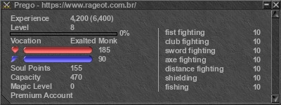 Signature for player Prego