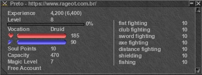 Signature for player Preto